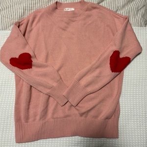Jillian Harris x Joe Fresh - Heart Sweater - Small